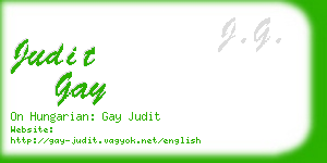 judit gay business card